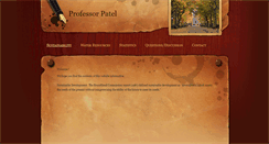 Desktop Screenshot of professorpatel.com
